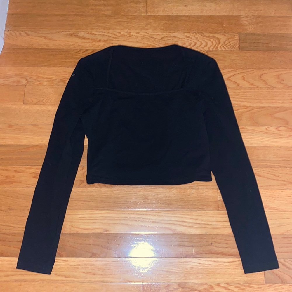 SHEIN black crop top